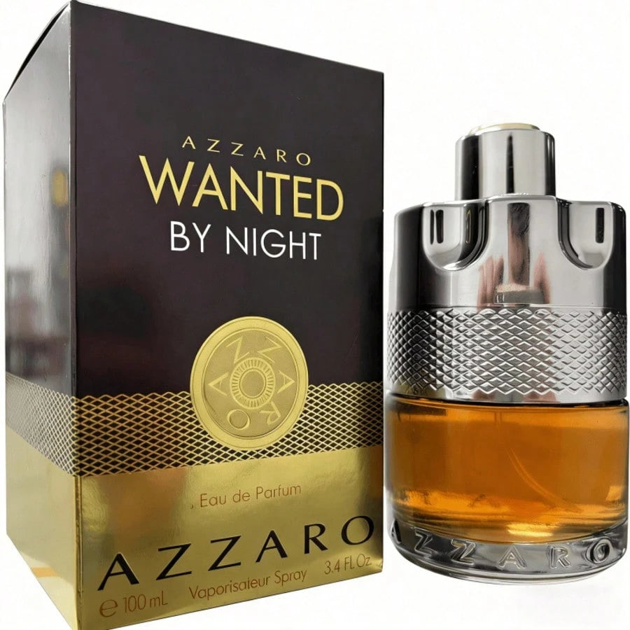 AzzaroThe Most Wanted Intense Men's Eau De Parfum Collection For Men & Women, Top Selling EDT/EDP Fragrances| Chrome, Wanted, Chrome Extreme & More Deep Woody Spicy Warm Fragrance 100ml 3.4oz