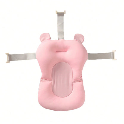 Baby Bath Cushion Pad Newborn Bathtub Mat Infant Bath Supporter Net Baby Bathtub Pillow Non-Slip Floating Bathing Tub Seat
