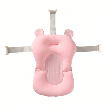 Baby Bath Cushion Pad Newborn Bathtub Mat Infant Bath Supporter Net Baby Bathtub Pillow Non-Slip Floating Bathing Tub Seat