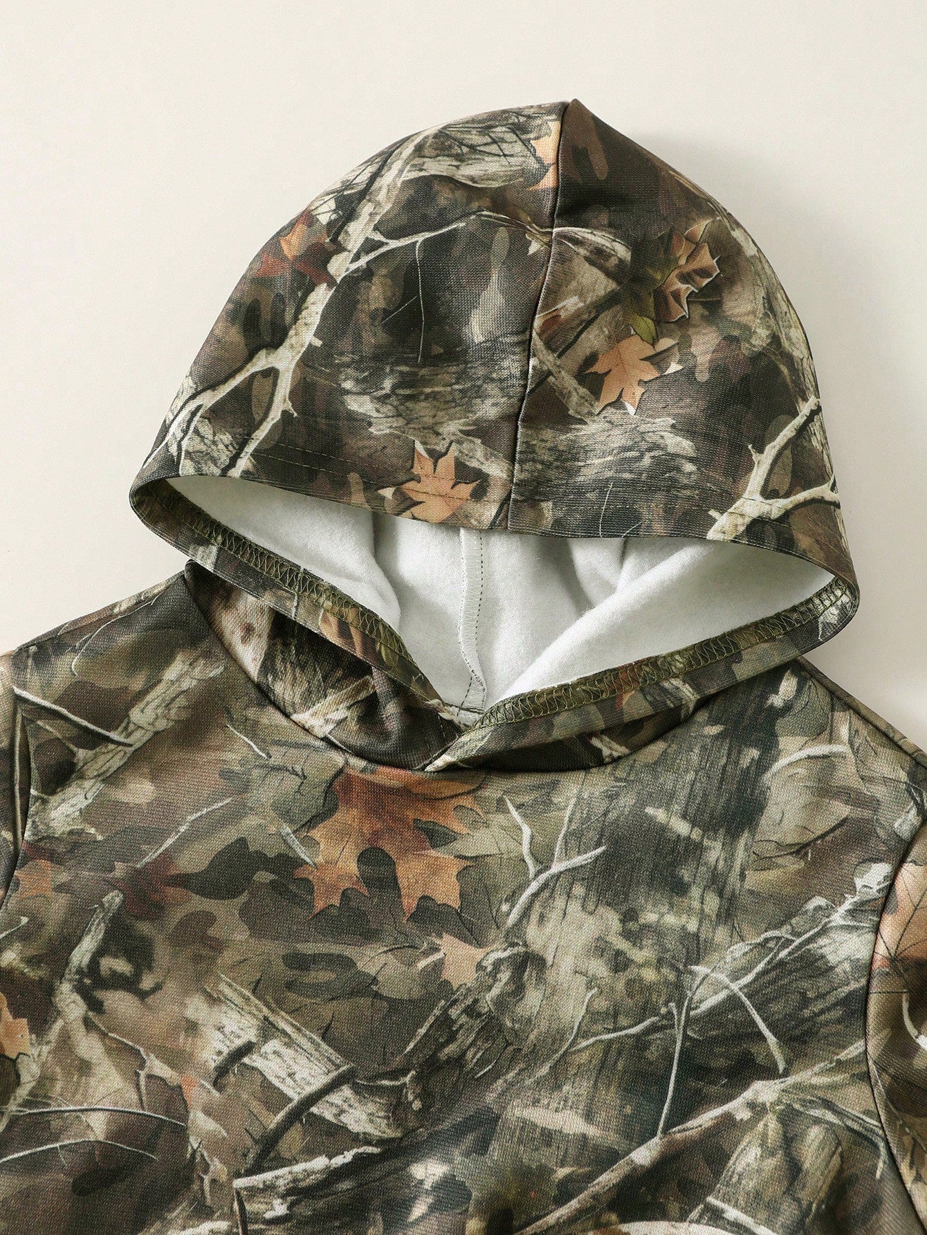 Baby Boy Camouflage Print Hoodie And Sweatpants Set,Sage Green,Autumn,Cow Boy,Date Fall Outfits Tracksuits,Loose Comfortable Thanksgiving Gift Set