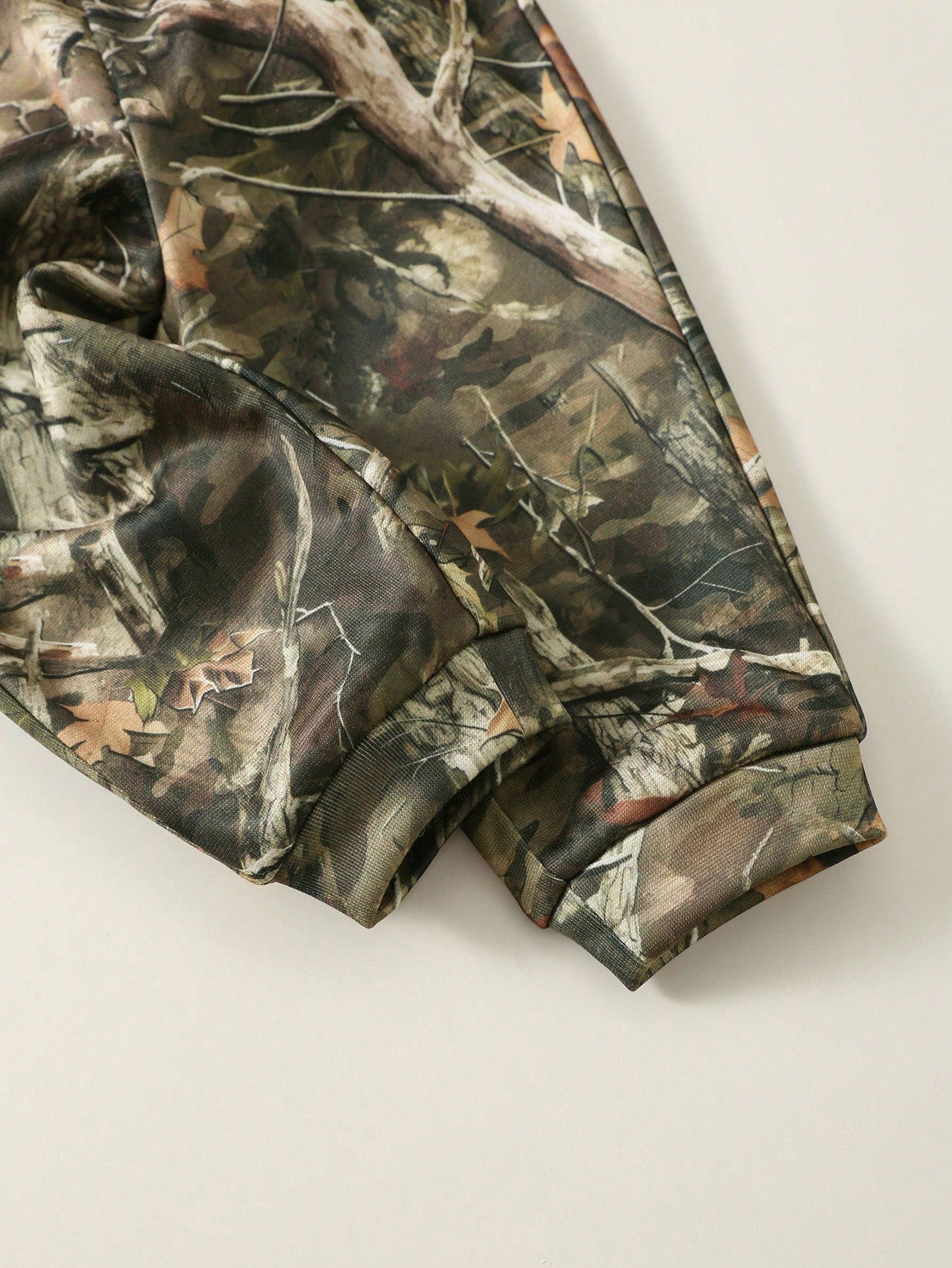 Baby Boy Camouflage Print Hoodie And Sweatpants Set,Sage Green,Autumn,Cow Boy,Date Fall Outfits Tracksuits,Loose Comfortable Thanksgiving Gift Set