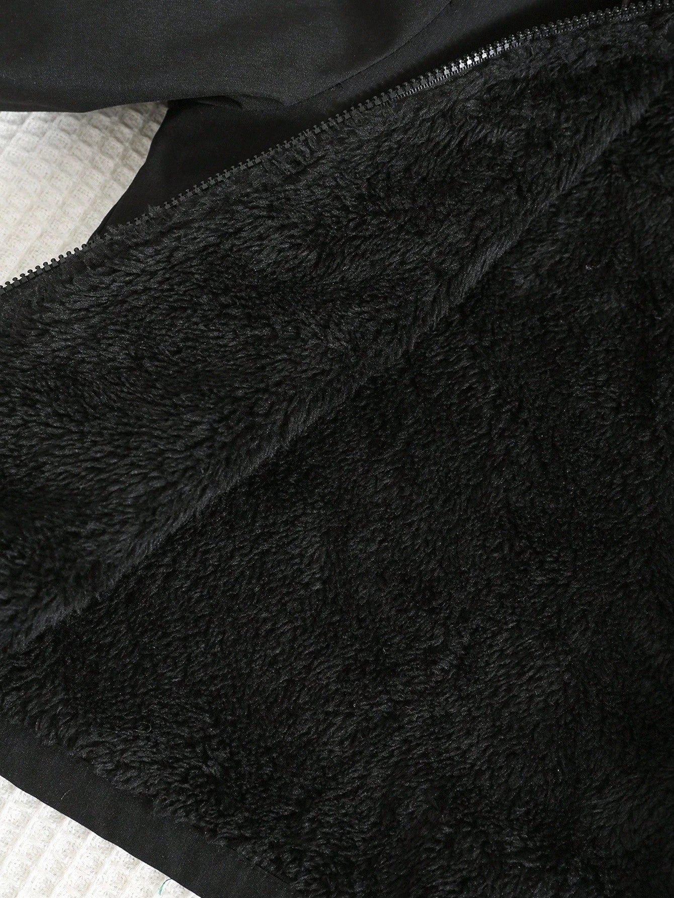 Baby Boys Plain Black Winter Modest Date Padded Hooded Autumn Coat,Faux Fur Collar Thermal Lined Thickened Jacket,Toddler Winter All-Match Outerwear