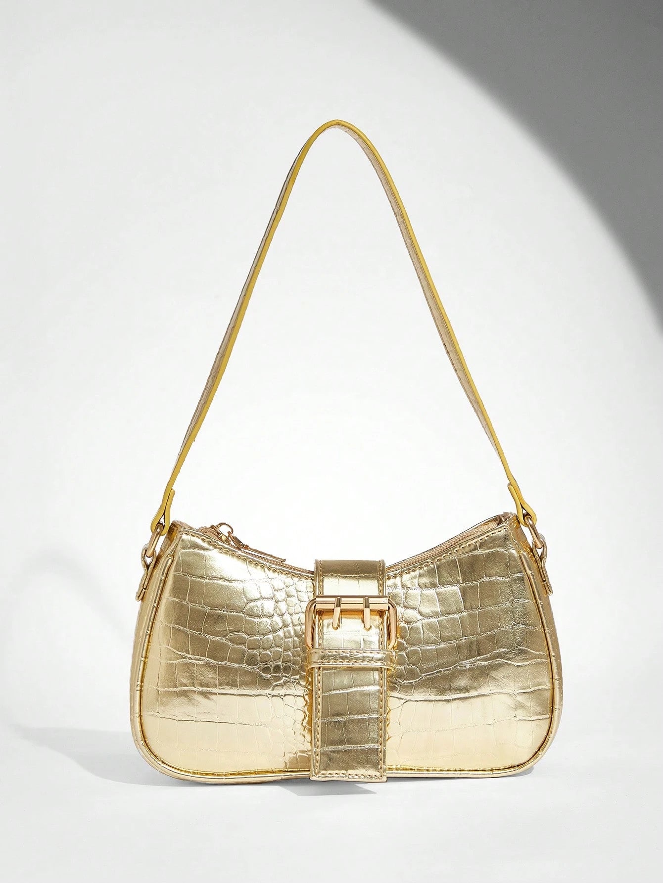 BAE Crocodile Grain Shoulder Bag, Suitable For Women's Daily Use And Gifts, Animal Print Women Bag