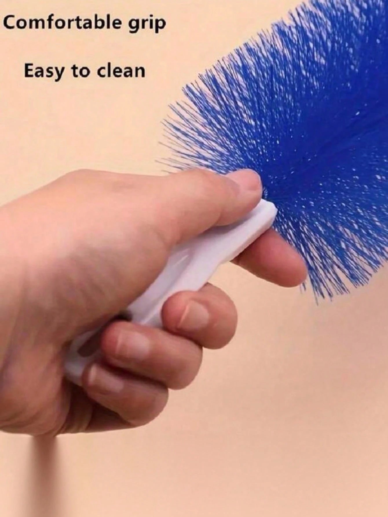 Bendable Duster, Spider Web Brush, Fan Cleaning Brush - Ultra-Fine Fiber Brush Head, Washable - Suitable For Fans, Air Conditioners, Drains, Screens, Blinds, Sofas, Furniture, Vents, Curtains, Cars, E