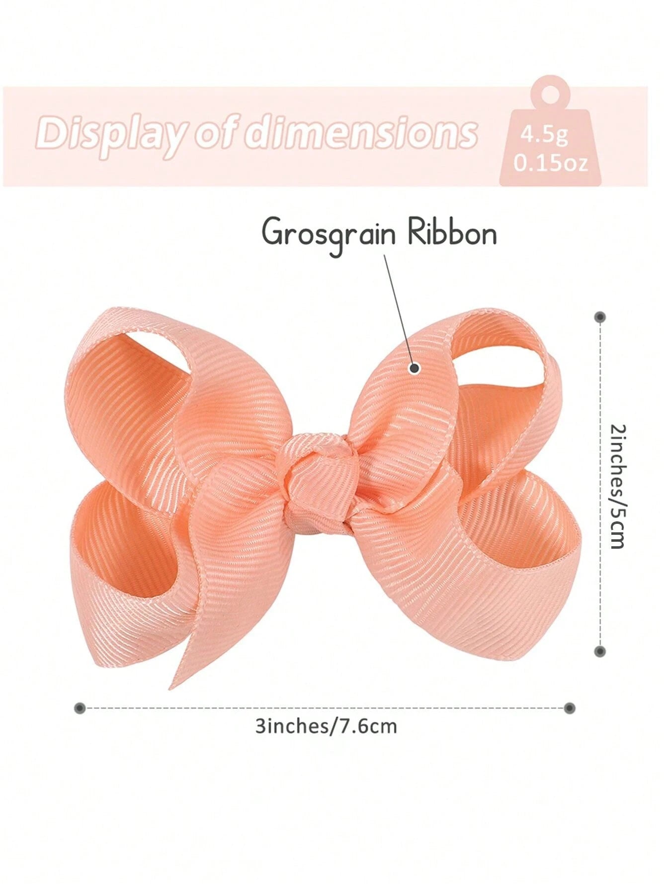 bilicaca 2/10/20/30/40/60pcs Random Color Cute Hair Clips, Satin Ribbon Bow Hair Clips, Hair Accessories Suitable For Girls, Toddlers, Children Daily Wear