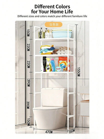 Black Storage Cabinet Above The Toilet