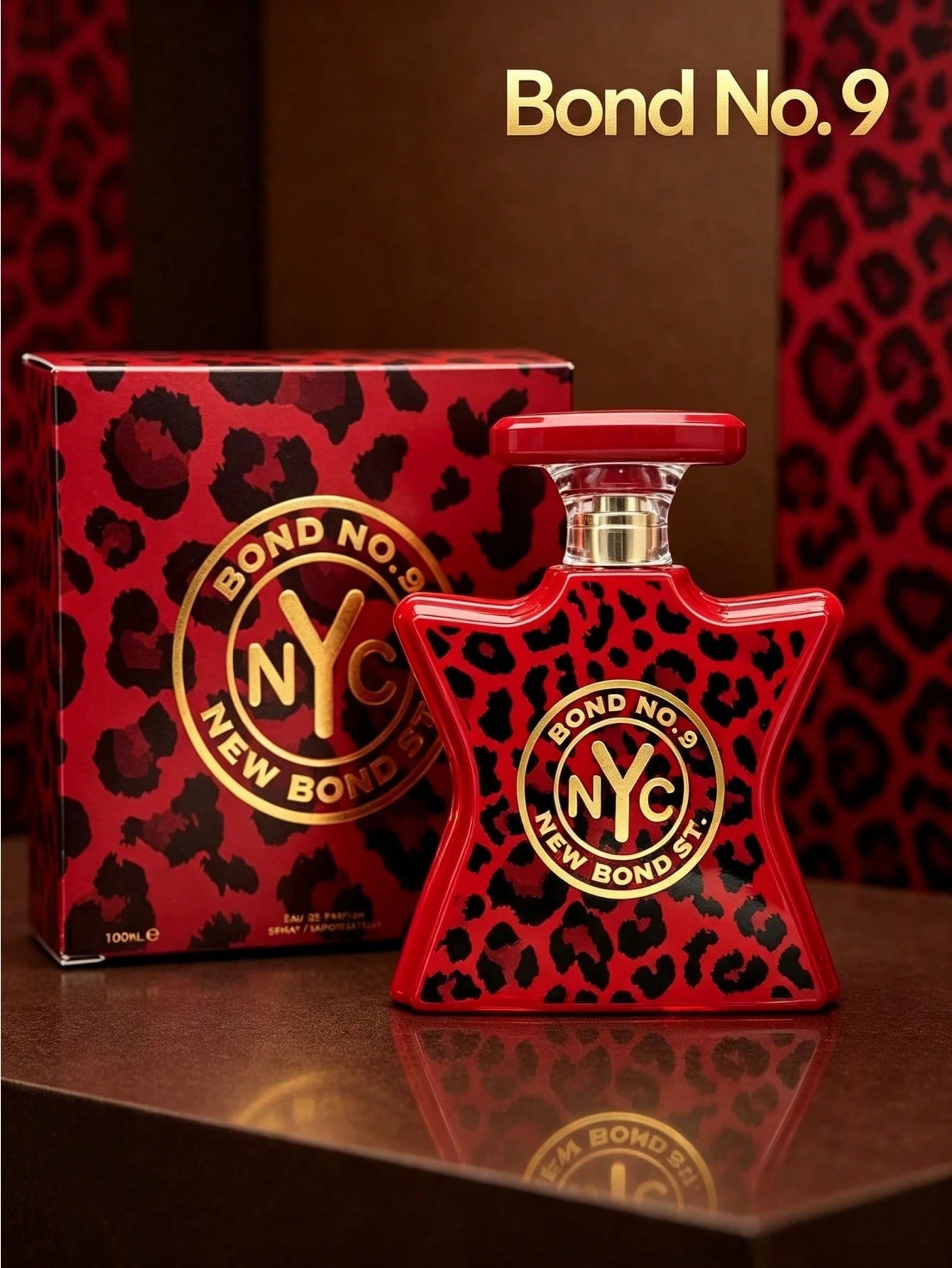 Bond No. 9 Bond No.9 New Bond St. NYC Collection Perfume 100ml, Oriental Vanilla Gourmand Scent Featuring Lily-Of-The-Valley, Chestnut, Coffee And Creamy Vanilla, Unisex Cologne For Daily & Evening Us