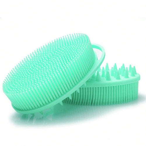 Boutique Silicone Body Brush, Exfoliating Body Scrubber, Silicone Body Scrubber Loofah, Silicone Bath Brush, Soft Exfoliating Body Bath Shower Scrubber Adults All Kinds Of Skin OV2D