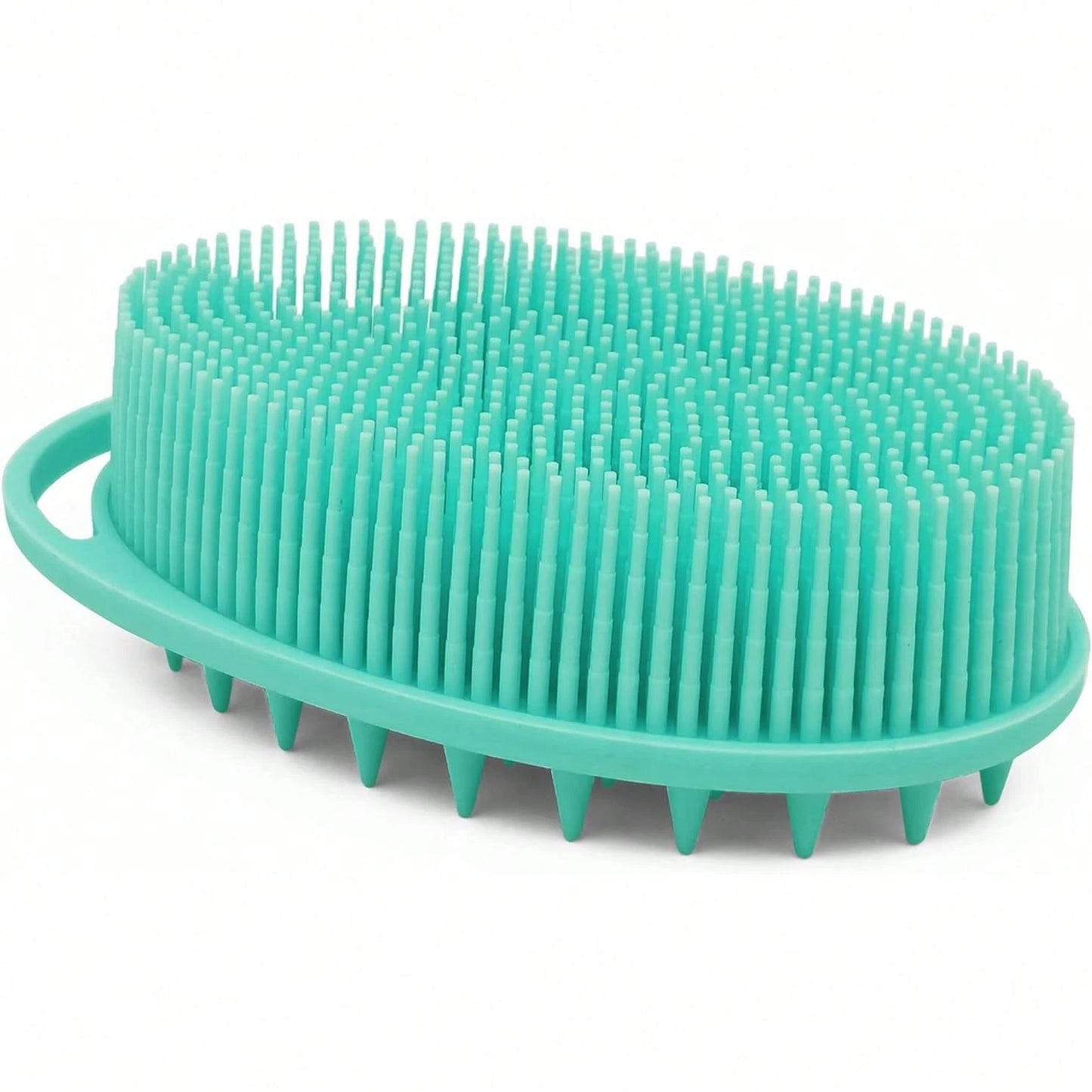 Boutique Silicone Body Brush, Exfoliating Body Scrubber, Silicone Body Scrubber Loofah, Silicone Bath Brush, Soft Exfoliating Body Bath Shower Scrubber Adults All Kinds Of Skin OV2D