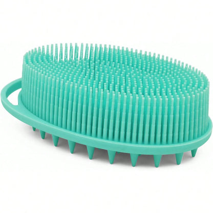 Boutique Silicone Body Brush, Exfoliating Body Scrubber, Silicone Body Scrubber Loofah, Silicone Bath Brush, Soft Exfoliating Body Bath Shower Scrubber Adults All Kinds Of Skin OV2D