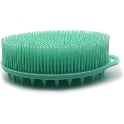 Boutique Silicone Body Brush, Exfoliating Body Scrubber, Silicone Body Scrubber Loofah, Silicone Bath Brush, Soft Exfoliating Body Bath Shower Scrubber Adults All Kinds Of Skin OV2D