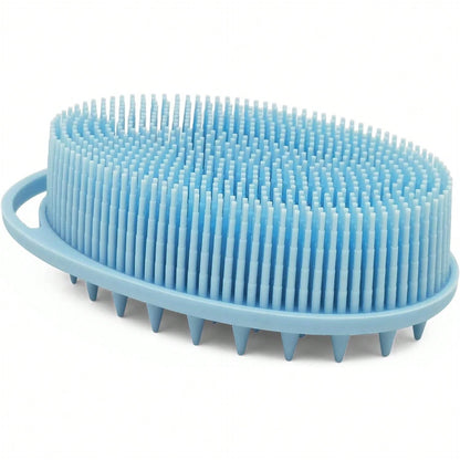 Boutique Silicone Body Brush, Exfoliating Body Scrubber, Silicone Body Scrubber Loofah, Silicone Bath Brush, Soft Exfoliating Body Bath Shower Scrubber Adults All Kinds Of Skin OV2D