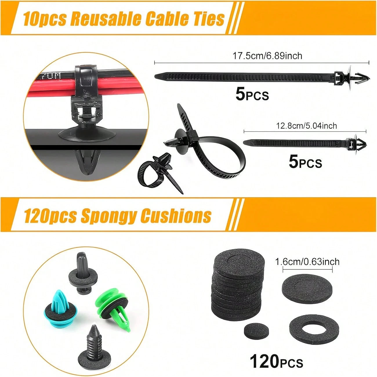 Bumper Clips Car Clips Plastic Rivets And 5 Fastener Removers Fasteners Push Retainer Kit Auto Push Pin Rivets Set