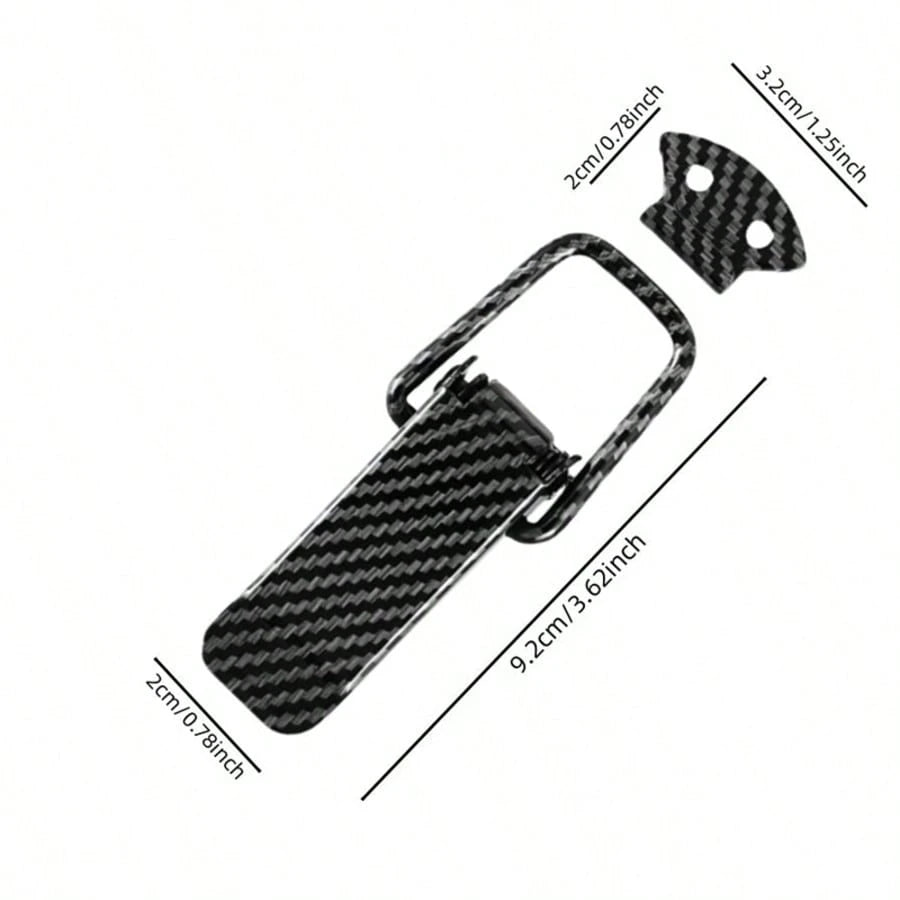 Car Bumper Gap Buckle, No Drilling Decoration, Hook Buckle, Fixing Buckle, Modified Front Bumper, Broken Repair Buckle, Engine Hood, Hood Gap Reinforcement Buckle, Trunk Bumper Exterior Modification S