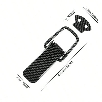 Car Bumper Gap Buckle, No Drilling Decoration, Hook Buckle, Fixing Buckle, Modified Front Bumper, Broken Repair Buckle, Engine Hood, Hood Gap Reinforcement Buckle, Trunk Bumper Exterior Modification S