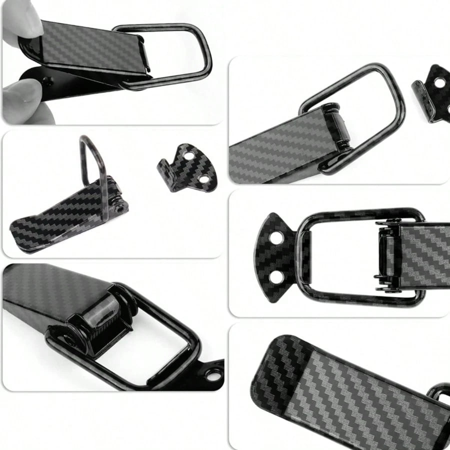 Car Bumper Gap Buckle, No Drilling Decoration, Hook Buckle, Fixing Buckle, Modified Front Bumper, Broken Repair Buckle, Engine Hood, Hood Gap Reinforcement Buckle, Trunk Bumper Exterior Modification S
