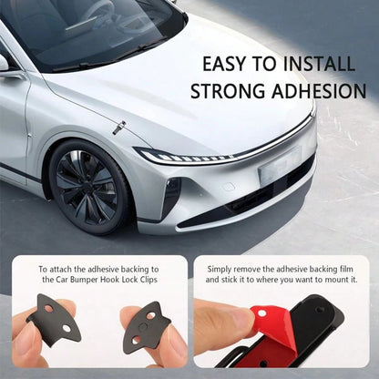 Car Bumper Gap Buckle, No Drilling Decoration, Hook Buckle, Fixing Buckle, Modified Front Bumper, Broken Repair Buckle, Engine Hood, Hood Gap Reinforcement Buckle, Trunk Bumper Exterior Modification S