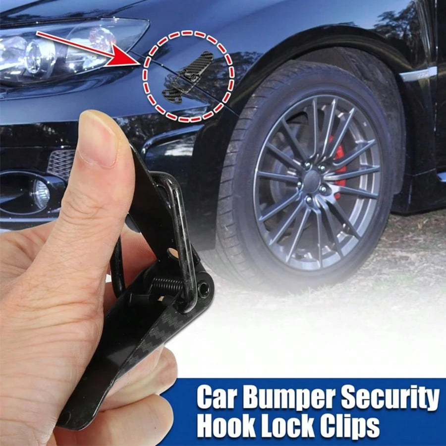 Car Bumper Gap Buckle, No Drilling Decoration, Hook Buckle, Fixing Buckle, Modified Front Bumper, Broken Repair Buckle, Engine Hood, Hood Gap Reinforcement Buckle, Trunk Bumper Exterior Modification S