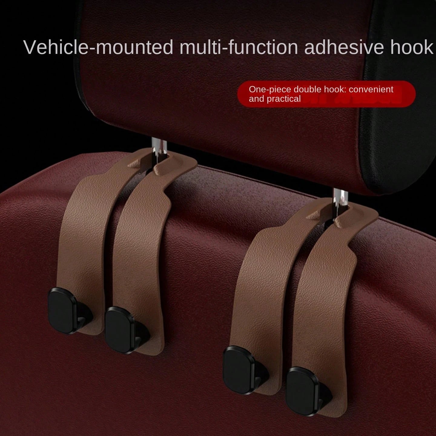 Car Headrest Hook, Bag Holder, Seat Back Storage Rack, Clip, Car Fixed Hook, Car