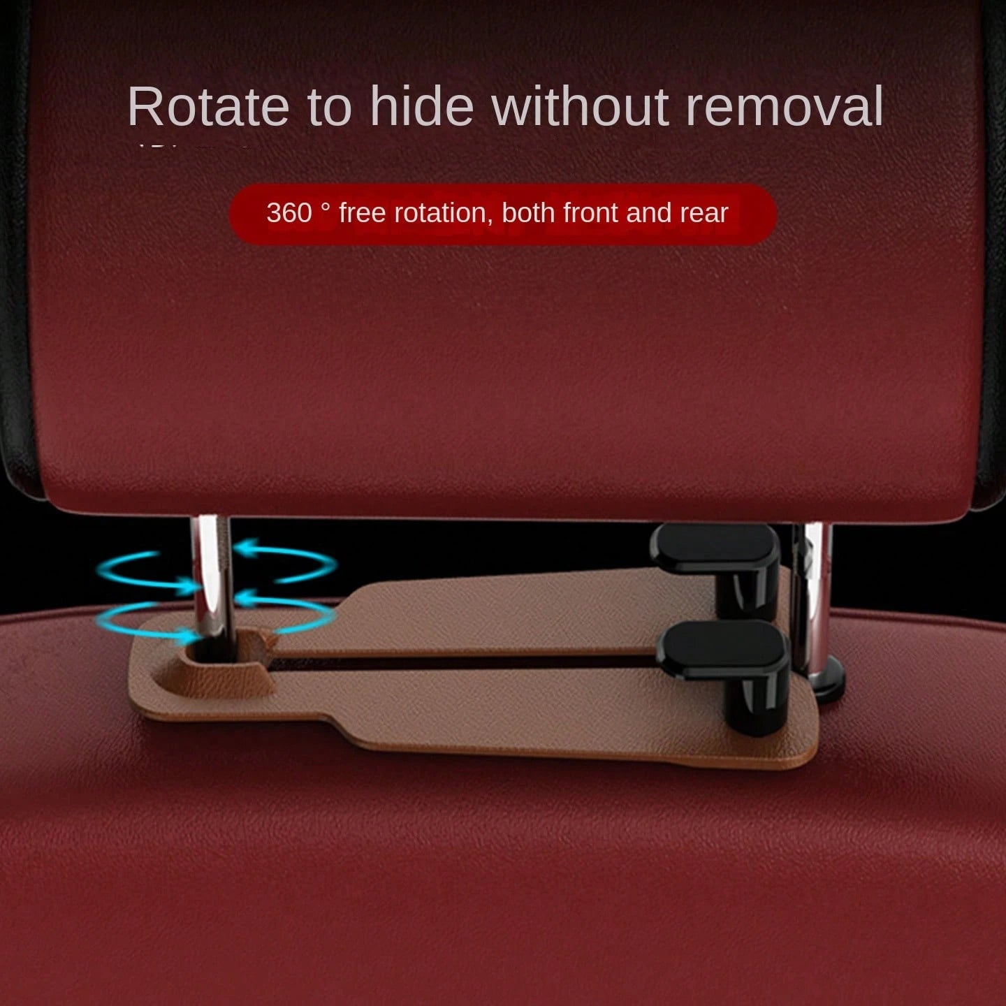 Car Headrest Hook, Bag Holder, Seat Back Storage Rack, Clip, Car Fixed Hook, Car