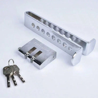 Car Hidden Brake Clutch Anti-Theft Lock- 3 Keys Security Tool For Pedal Protection, Automobile Safety