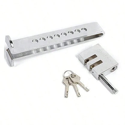 Car Hidden Brake Clutch Anti-Theft Lock- 3 Keys Security Tool For Pedal Protection, Automobile Safety