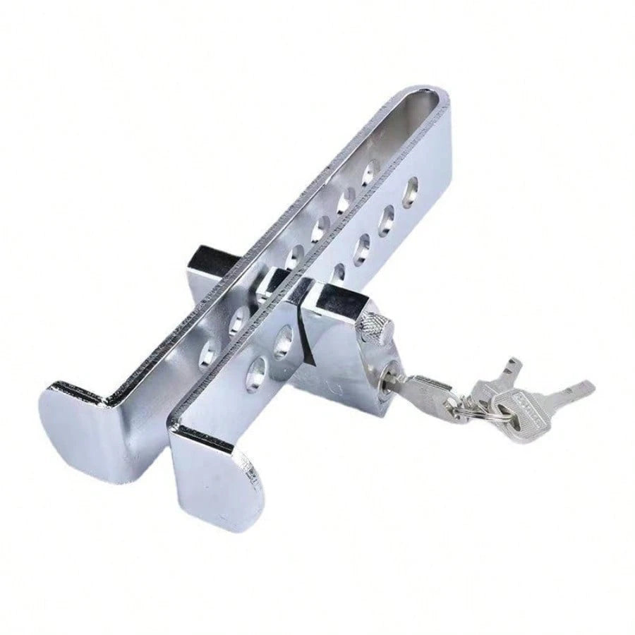 Car Hidden Brake Clutch Anti-Theft Lock- 3 Keys Security Tool For Pedal Protection, Automobile Safety