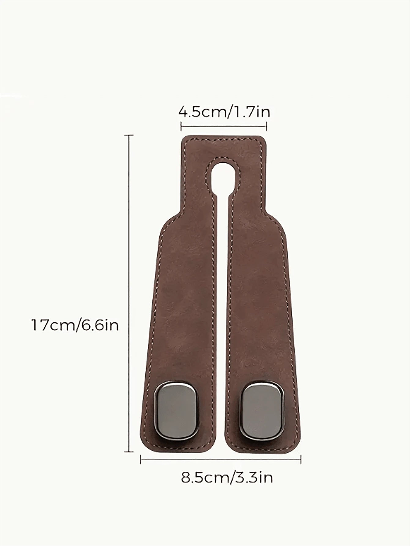 Car Hook, Car Seat Back Double Hook, Multifunctional Car Rear Seat Mobile Phone Holder