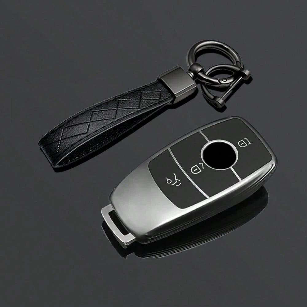 Car Key Case Cover For A C E S G Class GLC CLE CLA W177 W205 W213 W222 X167 AMG Keychain Accessories