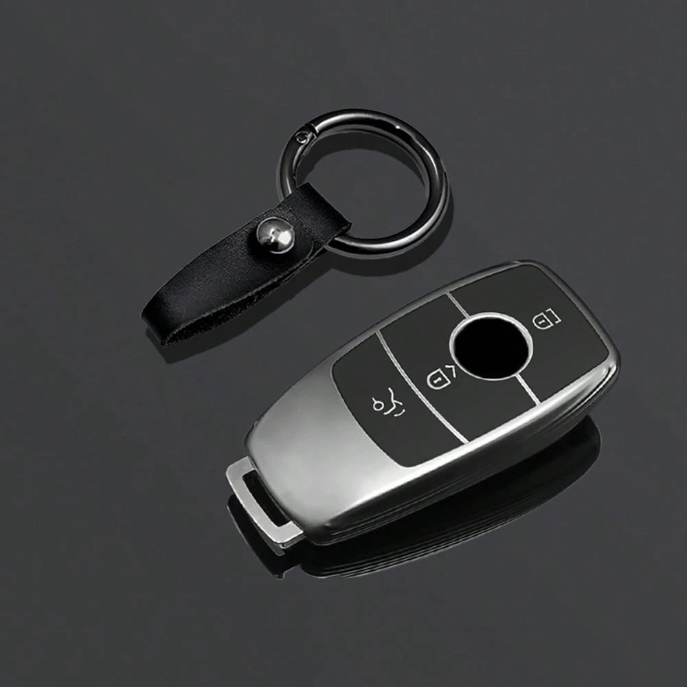 Car Key Case Cover For A C E S G Class GLC CLE CLA W177 W205 W213 W222 X167 AMG Keychain Accessories