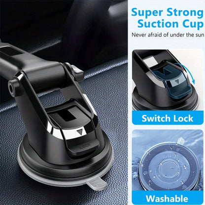 Car Phone Holder With Suction Cups, For New Accessories, Offering A Unique Driving Experience.