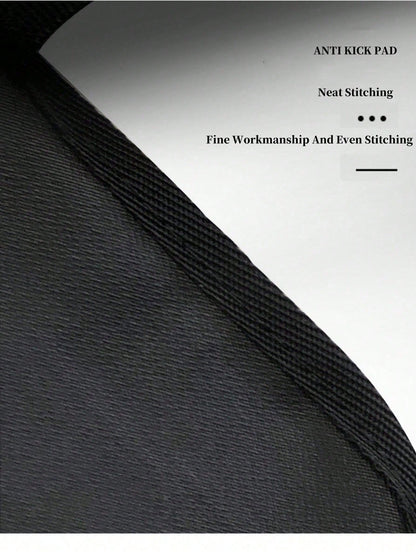 Car Seat Back Kick Mat- Car Interior Kick Mat, Anti-Wear, Anti-Stain, Anti-Dirt, Easy To Clean, Black, Car Seat Protection| Car Protection Products| Seat Covers, Rear Seat Covers