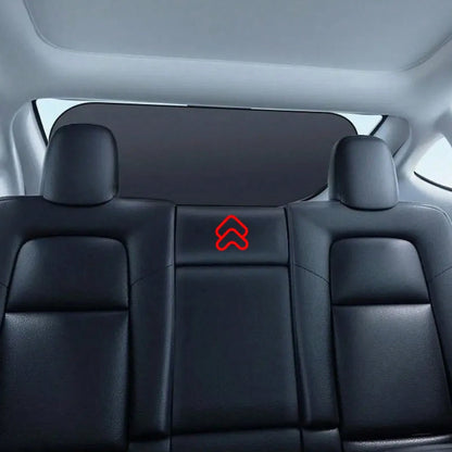 Car Sun Shade UV Protection Folding Auto Rear Window Sunshade Universal Car Window Visor With Suction Cups