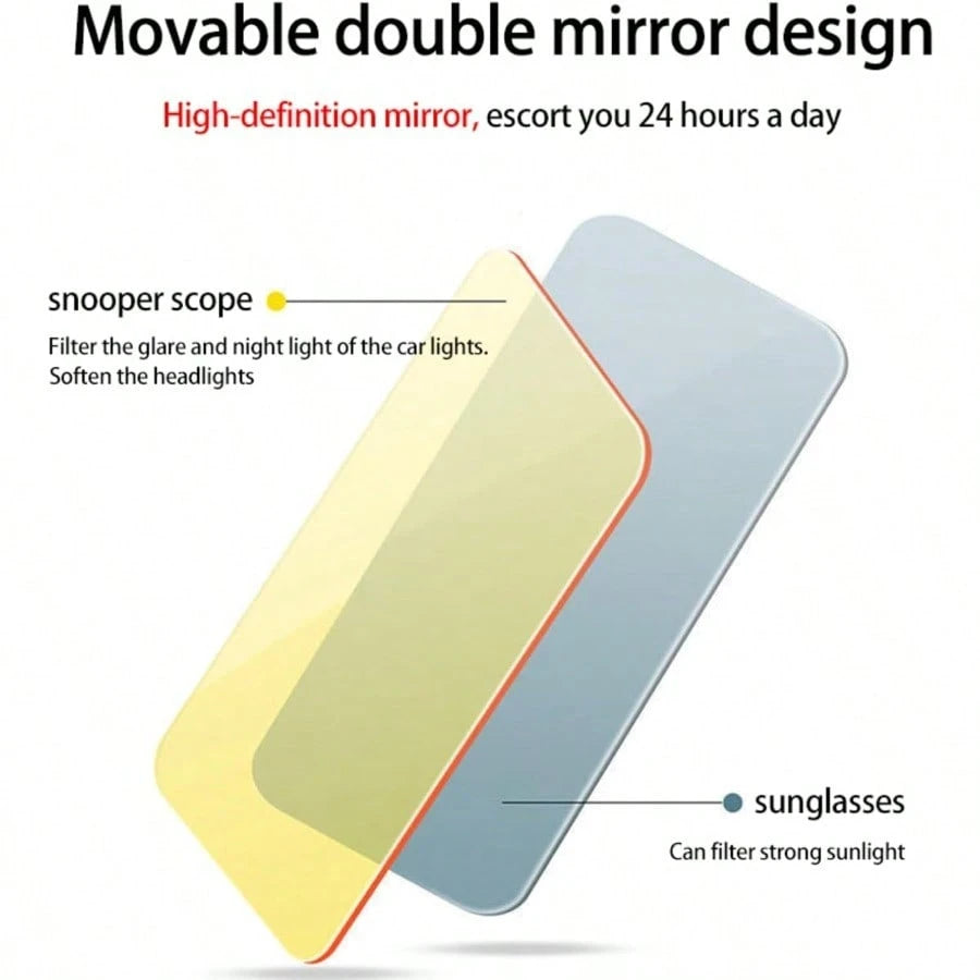 Car Sun Visor Extender-Glare Reflect Light Sun Visor Anti-Ultraviolet Business Vehicle Automobile Suppliesused Both Day And Night Plastic For Vehicles Sunshade