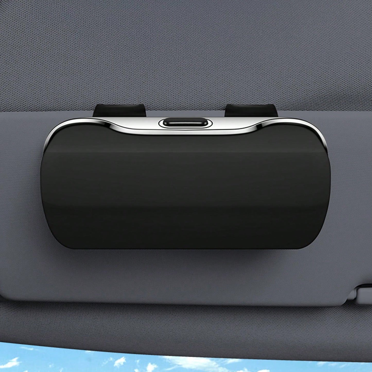Car Sun Visor Sunglasses Holde Universal Auto Eyeglasses Organizer Box Fits All Glasses And Sunglasses