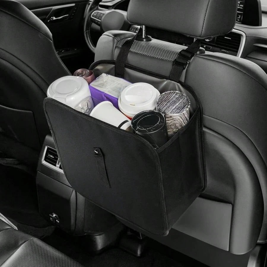 Car Trash Can, Leak-Proof Waterproof Garbage Can, Foldable Portable Car Trash Bag, Compact Car Trash Can, Designed For Organizing Trash And Keeping The Car Interior Clean During Travel