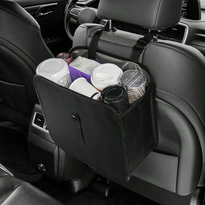 Car Trash Can, Leak-Proof Waterproof Garbage Can, Foldable Portable Car Trash Bag, Compact Car Trash Can, Designed For Organizing Trash And Keeping The Car Interior Clean During Travel