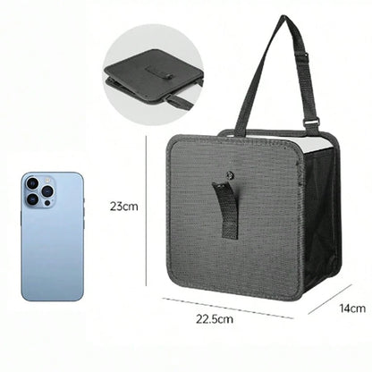 Car Trash Can, Leak-Proof Waterproof Garbage Can, Foldable Portable Car Trash Bag, Compact Car Trash Can, Designed For Organizing Trash And Keeping The Car Interior Clean During Travel