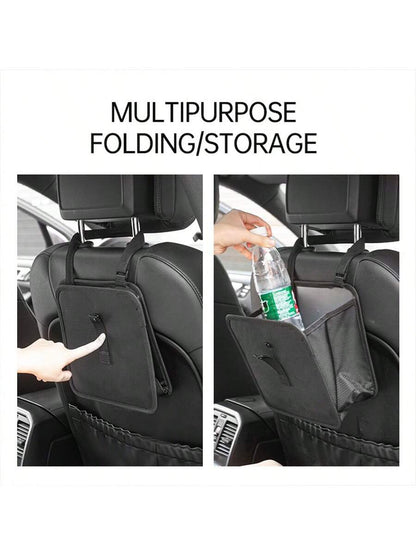 Car Trash Can, Leak-Proof Waterproof Garbage Can, Foldable Portable Car Trash Bag, Compact Car Trash Can, Designed For Organizing Trash And Keeping The Car Interior Clean During Travel