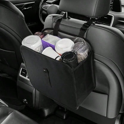 Car Trash Can, Leak-Proof Waterproof Garbage Can, Foldable Portable Car Trash Bag, Compact Car Trash Can, Designed For Organizing Trash And Keeping The Car Interior Clean During Travel