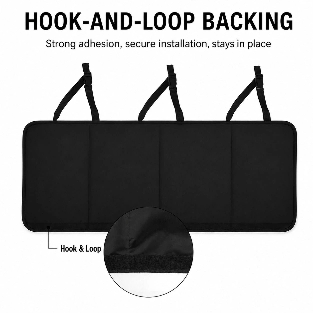 Car Trunk Seat Back Hanging Multi-Function Storage Bag, Large Capacity Partitioned Storage Mesh Pockets, Car Organizer Bag For SUV, Sedan, Travel, Camping, Daily Storage And Organization