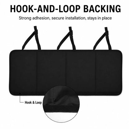 Car Trunk Seat Back Hanging Multi-Function Storage Bag, Large Capacity Partitioned Storage Mesh Pockets, Car Organizer Bag For SUV, Sedan, Travel, Camping, Daily Storage And Organization