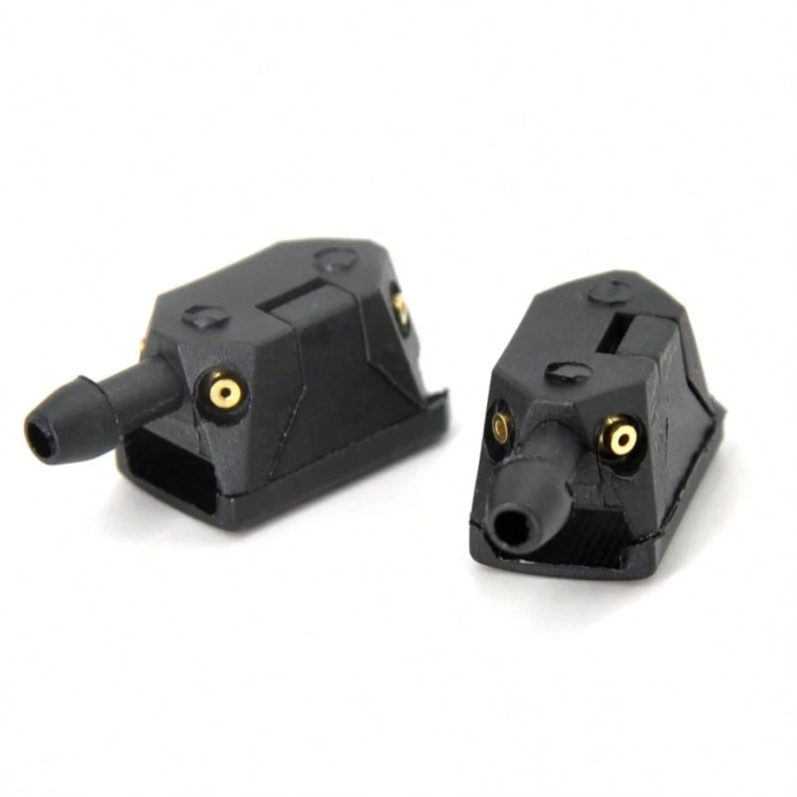Car Windshield Wiper Blade Washer Spray Nozzle Adjustable 4-Way Spout Upgrade Installed On 8mm/ 9mm Arm Car Accessories