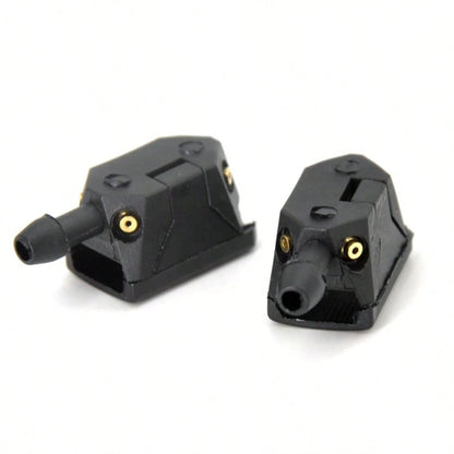 Car Windshield Wiper Blade Washer Spray Nozzle Adjustable 4-Way Spout Upgrade Installed On 8mm/ 9mm Arm Car Accessories