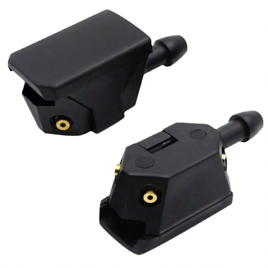 Car Windshield Wiper Blade Washer Spray Nozzle Adjustable 4-Way Spout Upgrade Installed On 8mm/ 9mm Arm Car Accessories