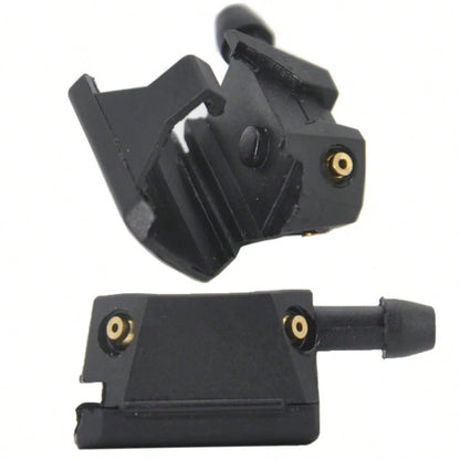 Car Windshield Wiper Blade Washer Spray Nozzle Adjustable 4-Way Spout Upgrade Installed On 8mm/ 9mm Arm Car Accessories