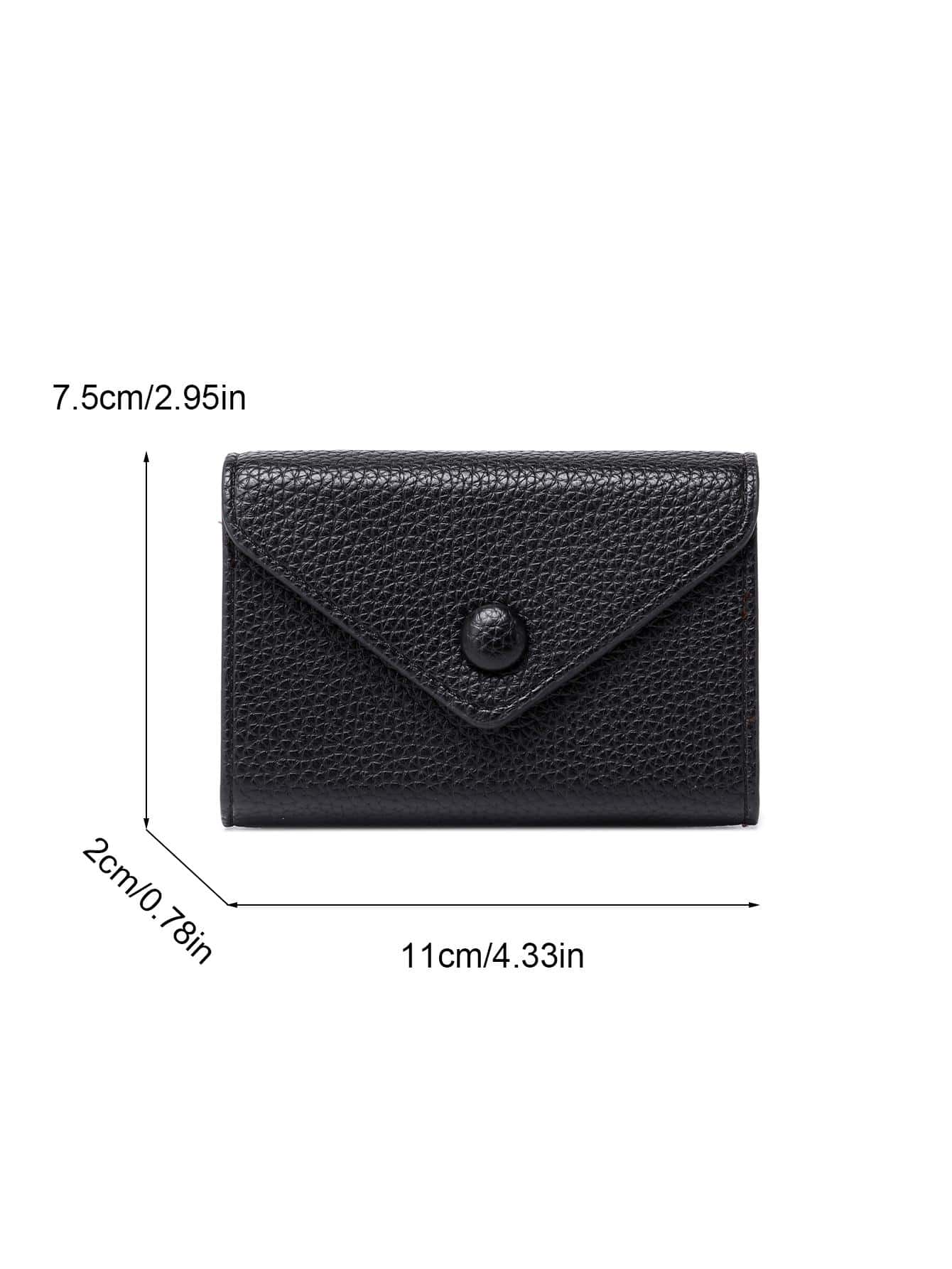 CHARM INFINITE RFID Anti-Theft New Style Wallet Litchi Grain Accordion Card Holder Lightweight Portable Minimalist Small Card Wallet