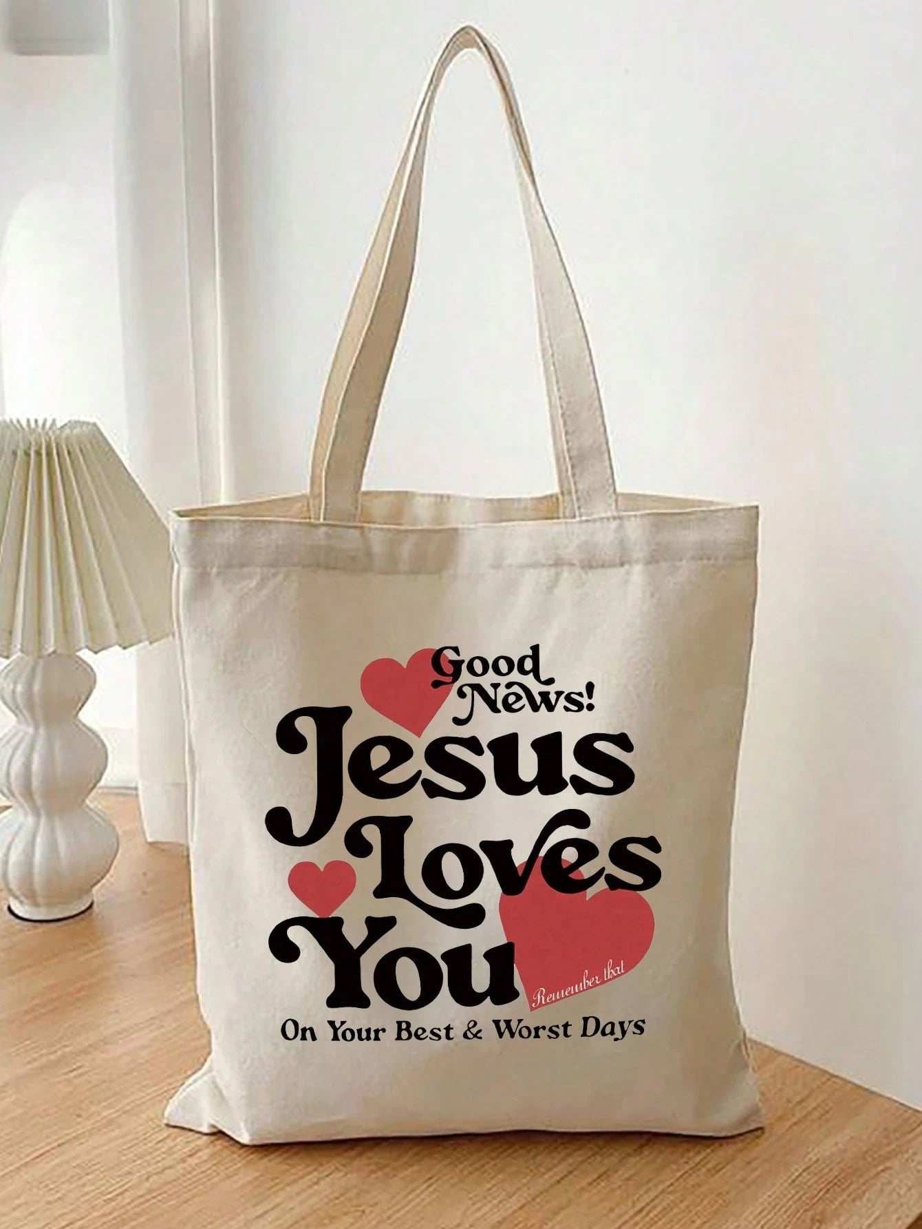 Christian Tote Bag, Vintage Bible Verse Print Tote Bag, Christian Gift, Large Capacity Fashion Shoulder Bag, Suitable For Outdoor Picnic, Gathering, Travel, Shopping.