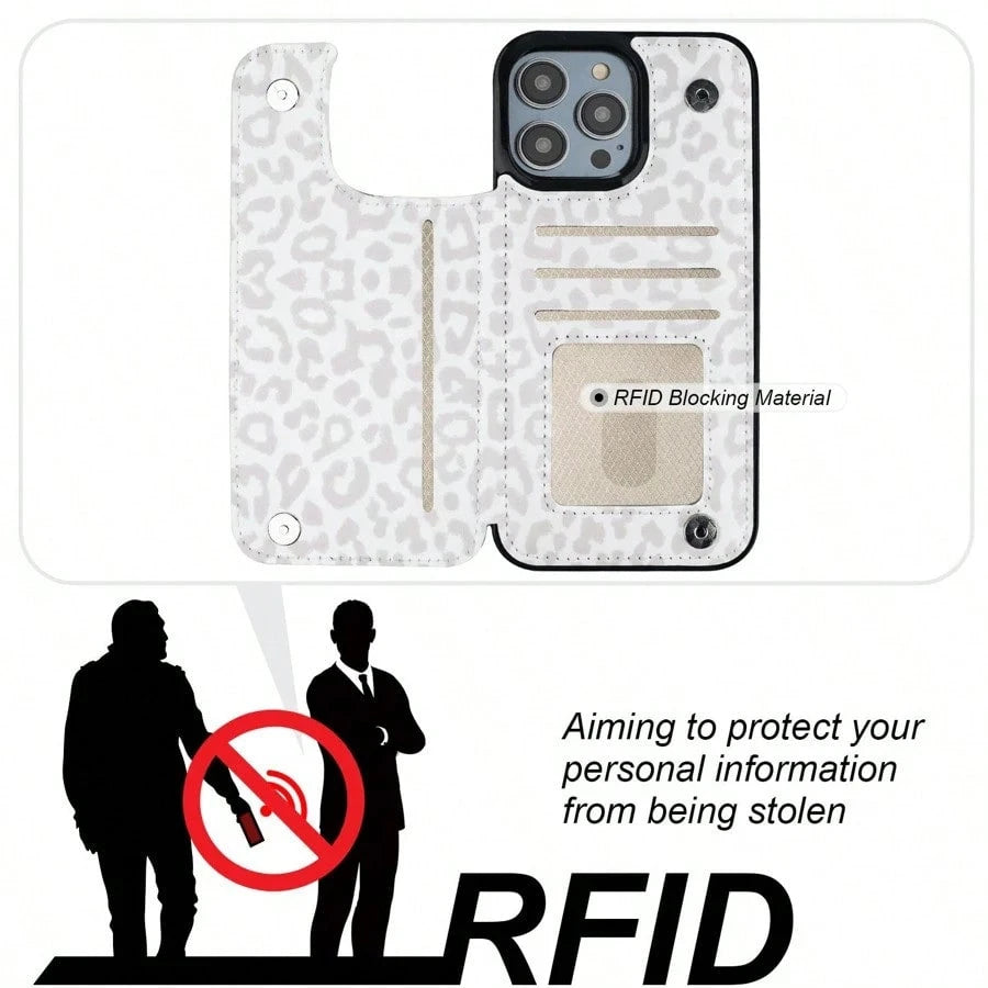 Compatible With Iphone 12ProMax/13ProMax/14Plus/14ProMax/15Plus/15ProMax/16Plus/16ProMax Case Wallet With Card Holder, Floral Flower Pattern Back Flip