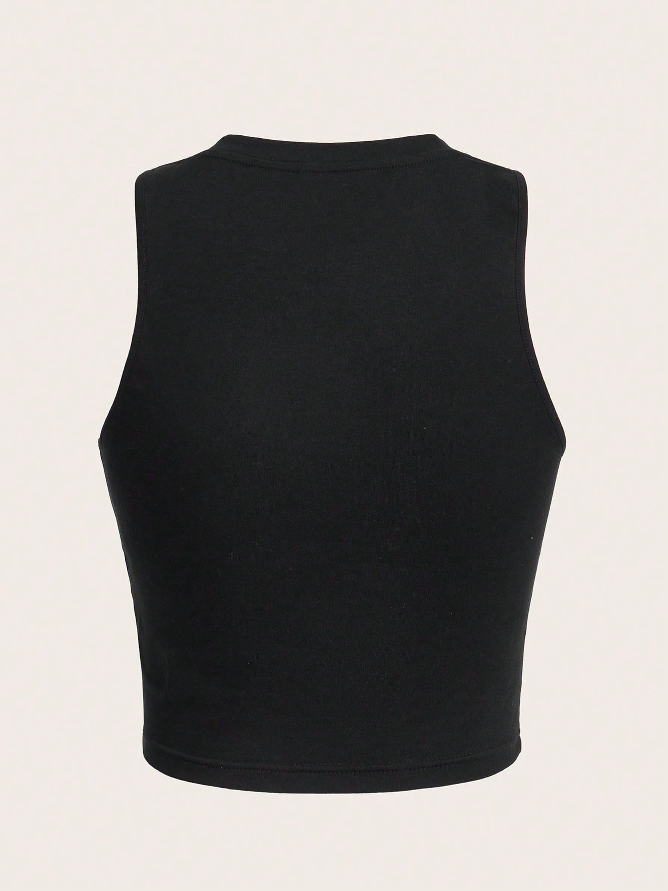 Coolane Motorcycle Style Tank Top For Summer With Letter Print And Notched Collar California CITY PARK ENJOY BEING THE STAND OUT Have Confidence